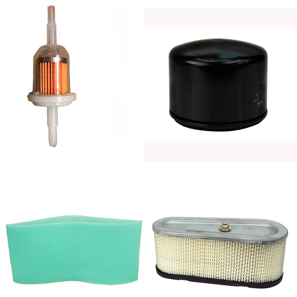 Filters Kit Fits Briggs and Stratton 17hp Intek OHV Fits Sabre 1642GS LG496894JD
