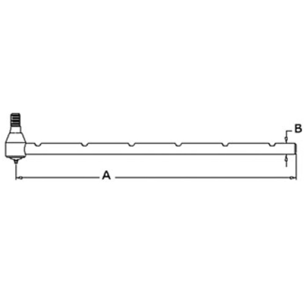 New Tie Rod fits Fiat  F100 F110 F115 F120 F130 100-90 110-90 4465109530 123098