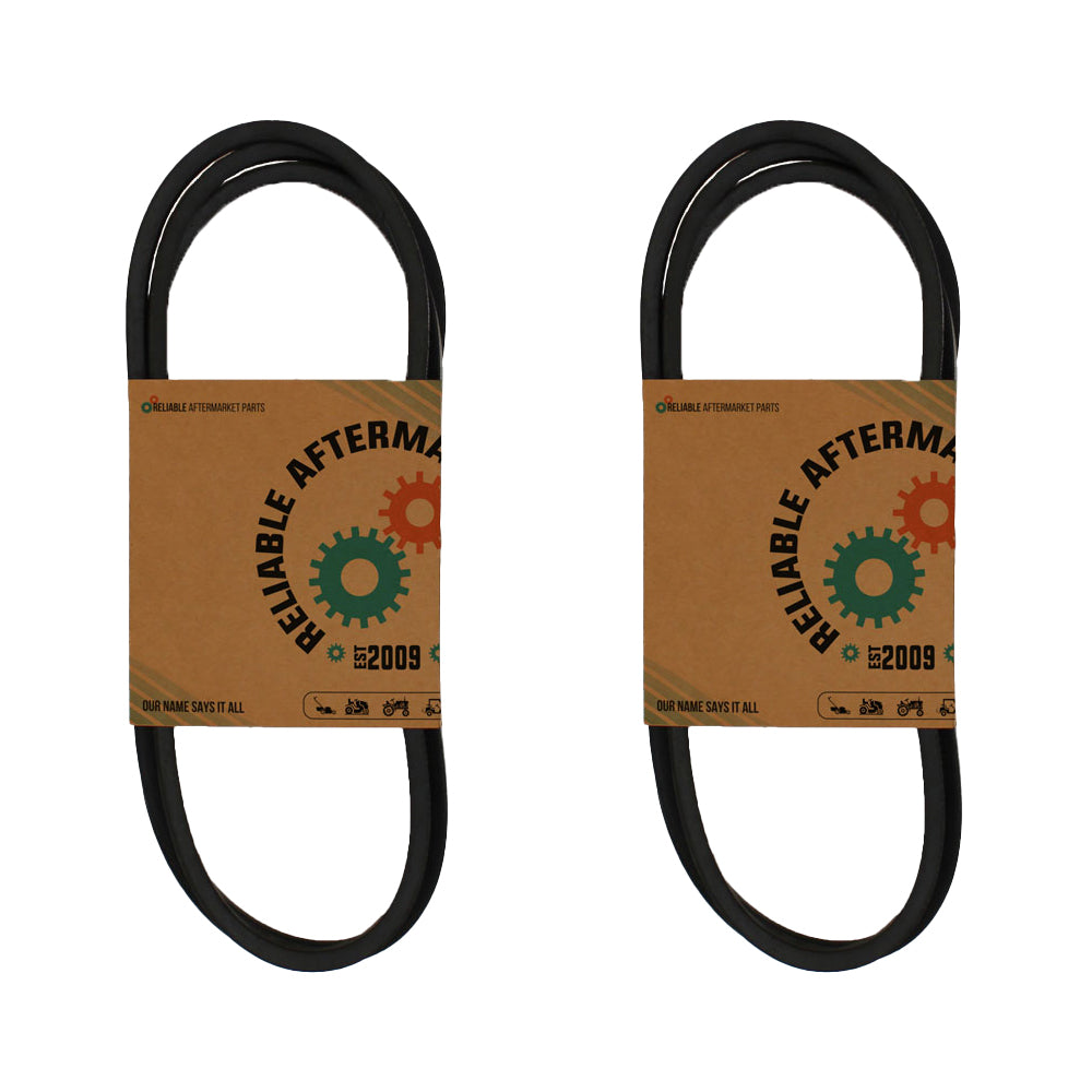 (2) 95" Mower V Belt Industrial 4L950 A93 (1/2" x 95")