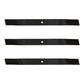 (3) Blade Set Fits King Kutter Finish Mower Replaces 502324