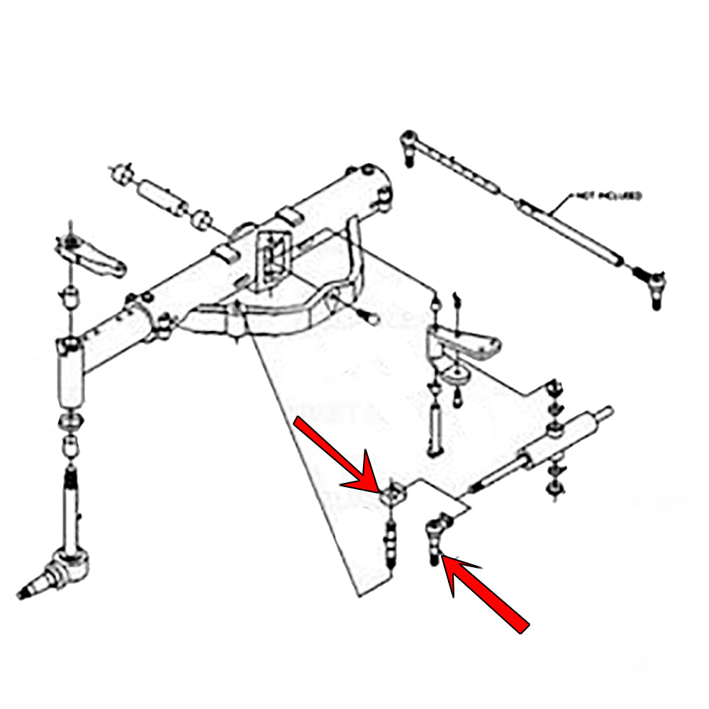50291007 New Front Axle Overhaul Kit Fits Case-IH Tractor Models 1066 1086