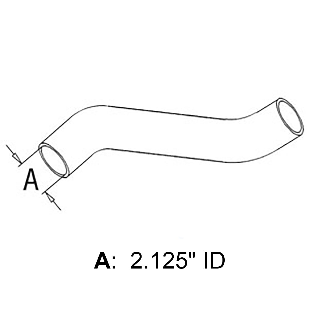 Fits Massey Ferguson 1100 1130 Lower Radiator Hose 503595M1