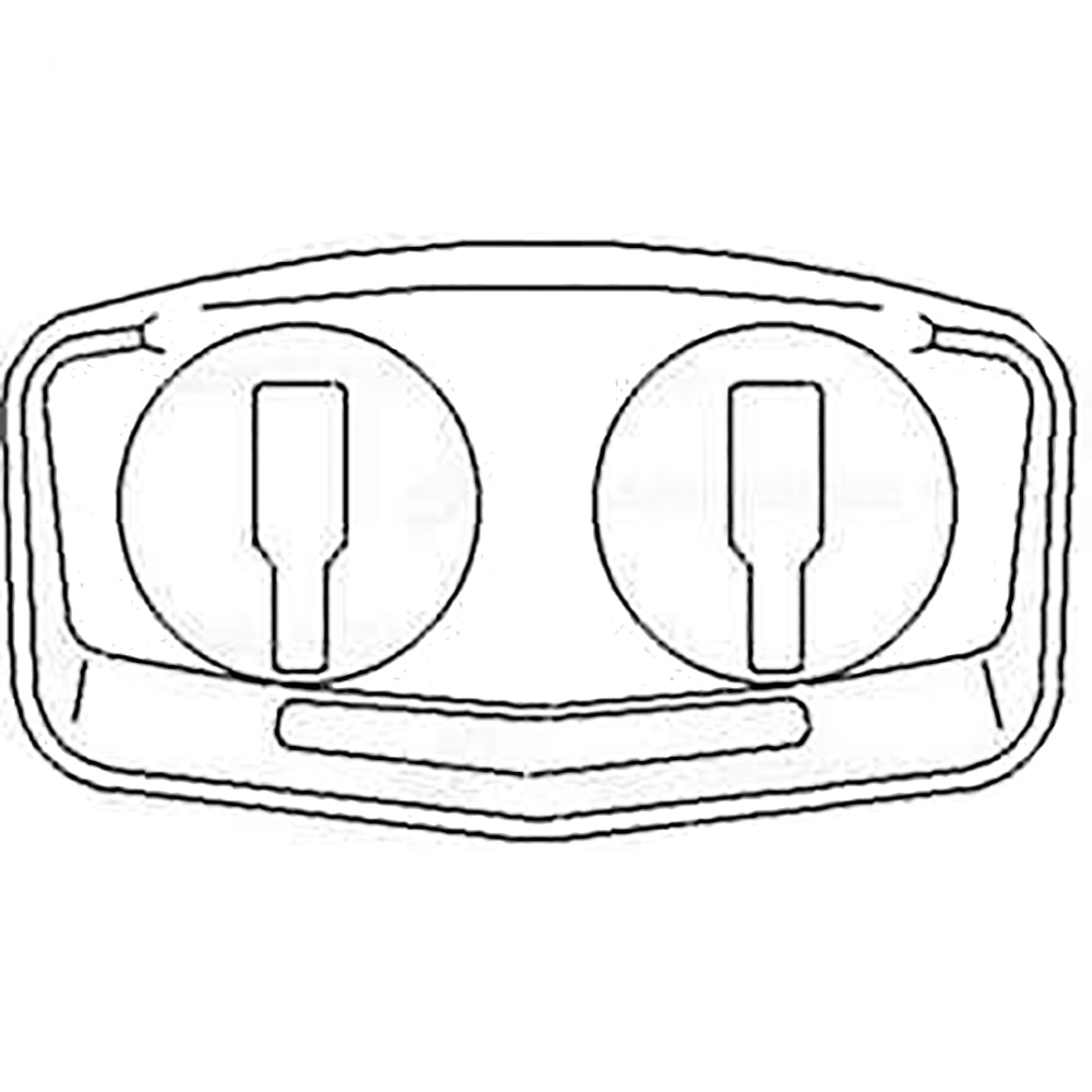 506262M1 Headlamp Lamp Housing Fits Massey Ferguson 30 135 150 165 175 180