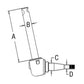 RH / LH Spindle Fits Universal Products Replaces VPJ1040