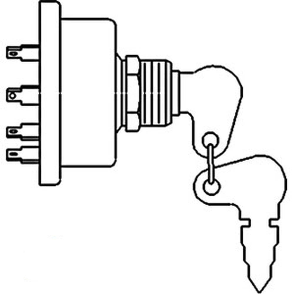 S.62279 Ignition Switch Fits Long Tractor
