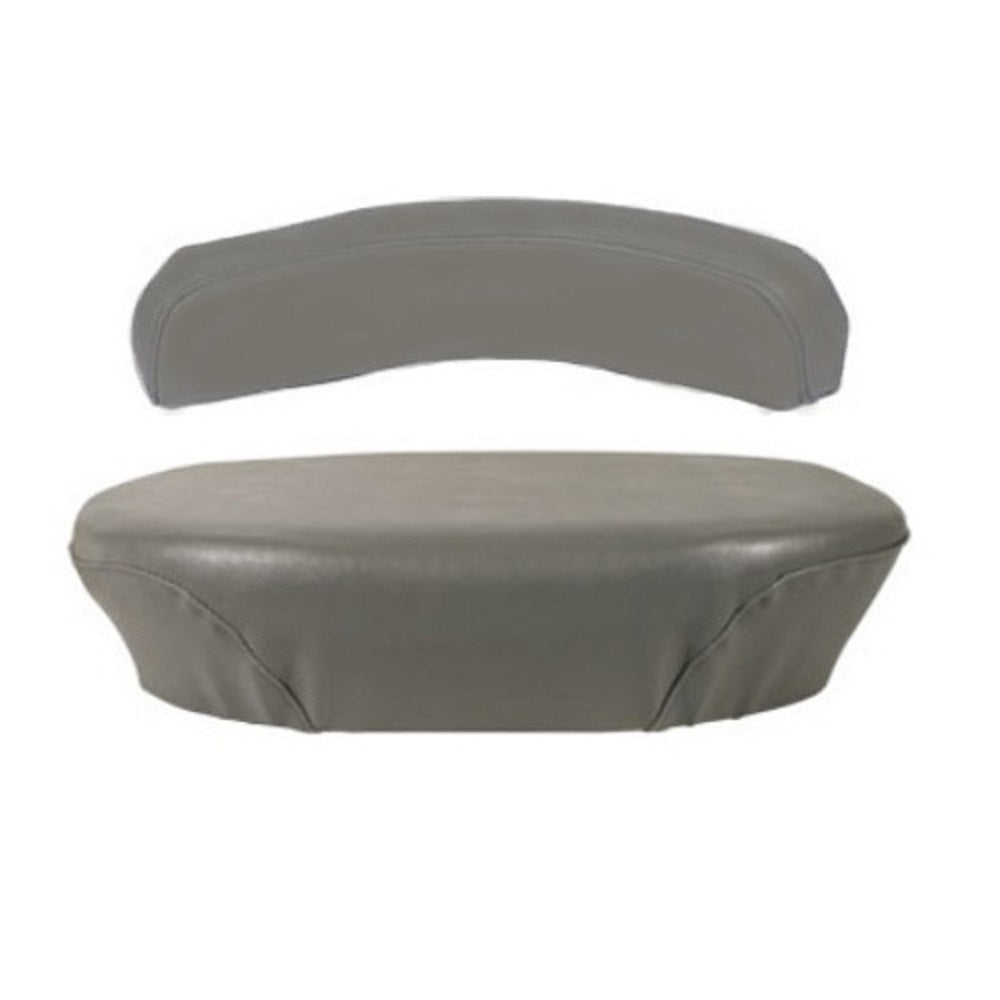 2 Piece Seat Cushion Back Rest Wood Base Fits Massey Ferguson Harris 20 50 202