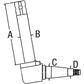 Right Hand Low Profile Spindle Fits 3430 3930 4130 4630 4830 5030 TN55 TN55D TN6