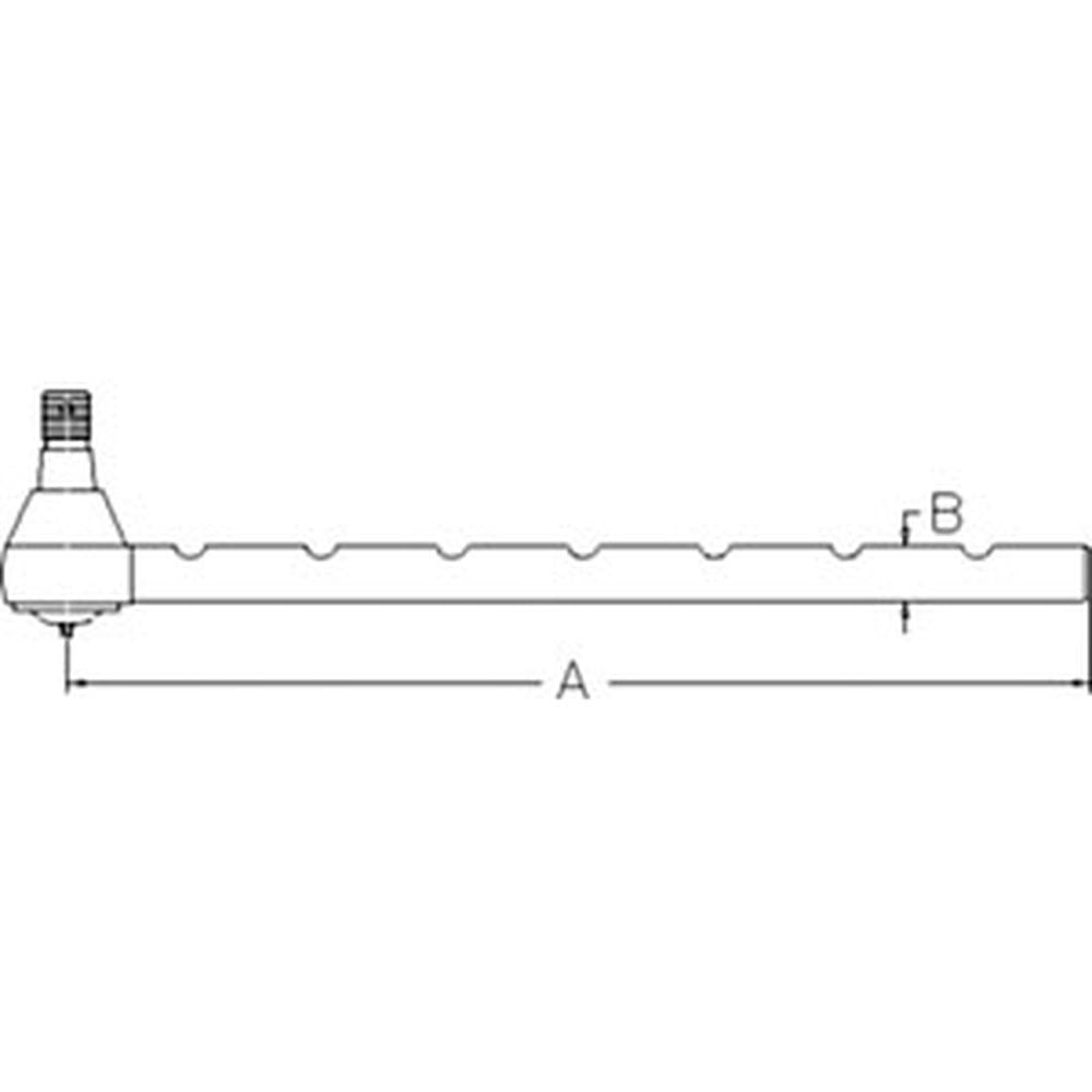 5178378 New Long Tie Rod Fits Ford New Holland Tractor TL100 TL70 TL80 TL90