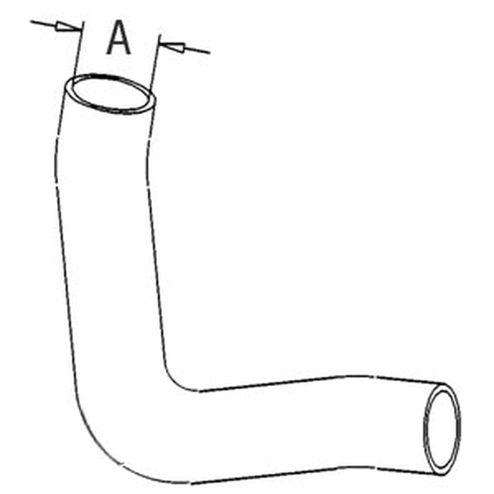 Lower Radiator Hose Fits Massey Ferguson Replaces 186374M1