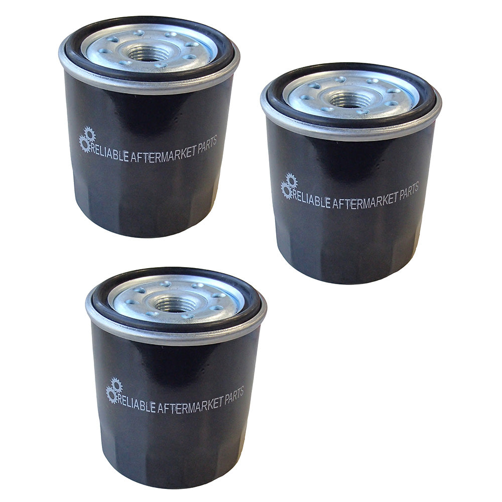 Pack Of 3 Oil Filters Fits Briggs and Stratton 4153 491056 491056S Fits Kubota