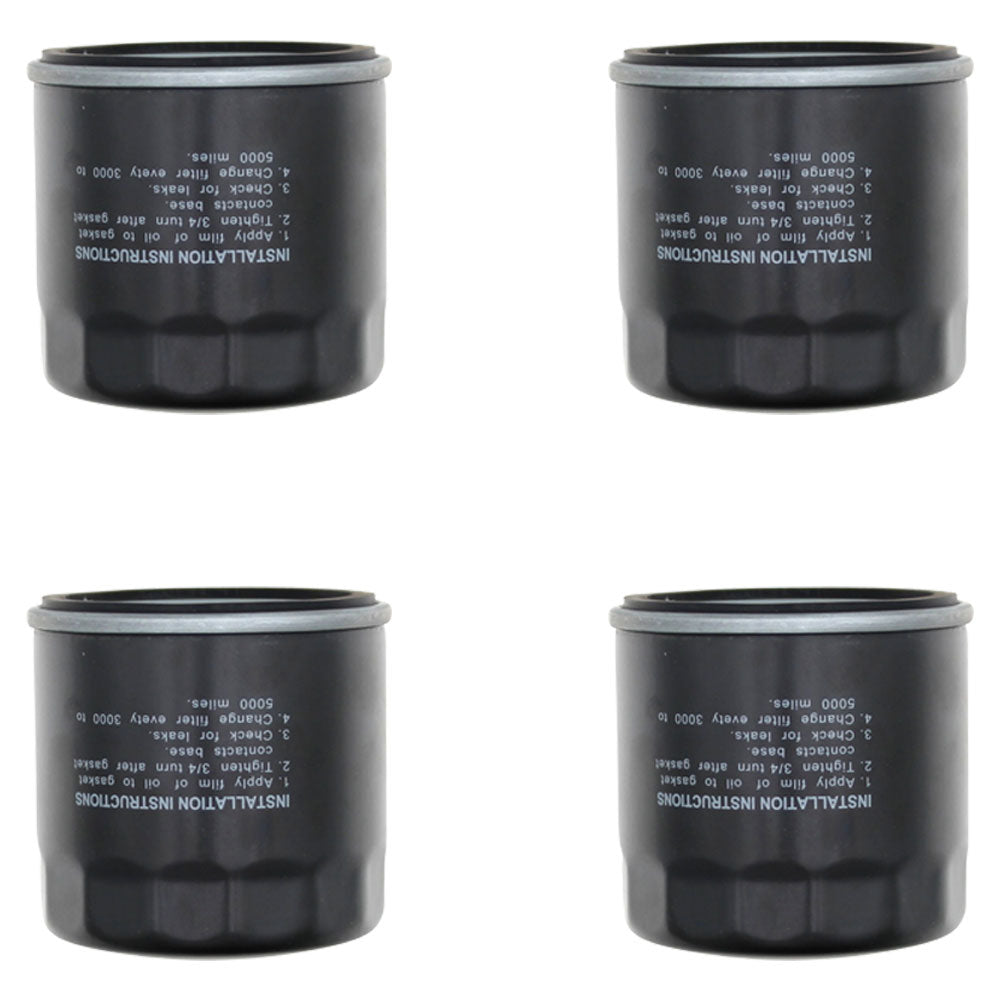 Qty 4: Oil Filter Fits Wix Replaces 337P
