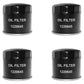 Qty 4: Oil Filter Fits Baldwin Replaces B1407