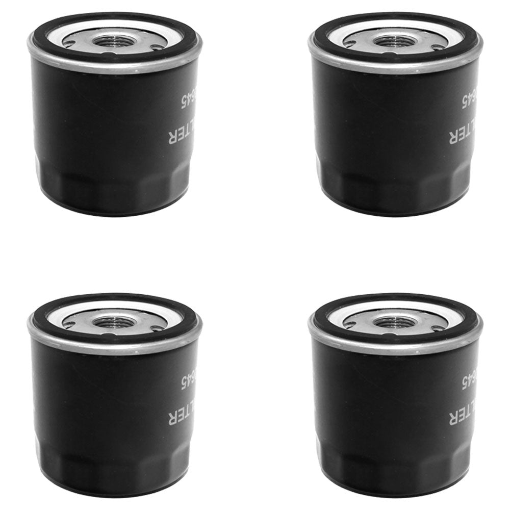 Qty 4: Oil Filter Fits Bobcat Replaces 6513601
