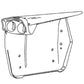 522390M1 Tractor RH Fender With Headlight Bracket Fits Massey Ferguson MF 30 135