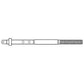 523864R11 Screw Leveling (RH/LH) Fits Case-IH 2504 2606 300 330 340 400 450