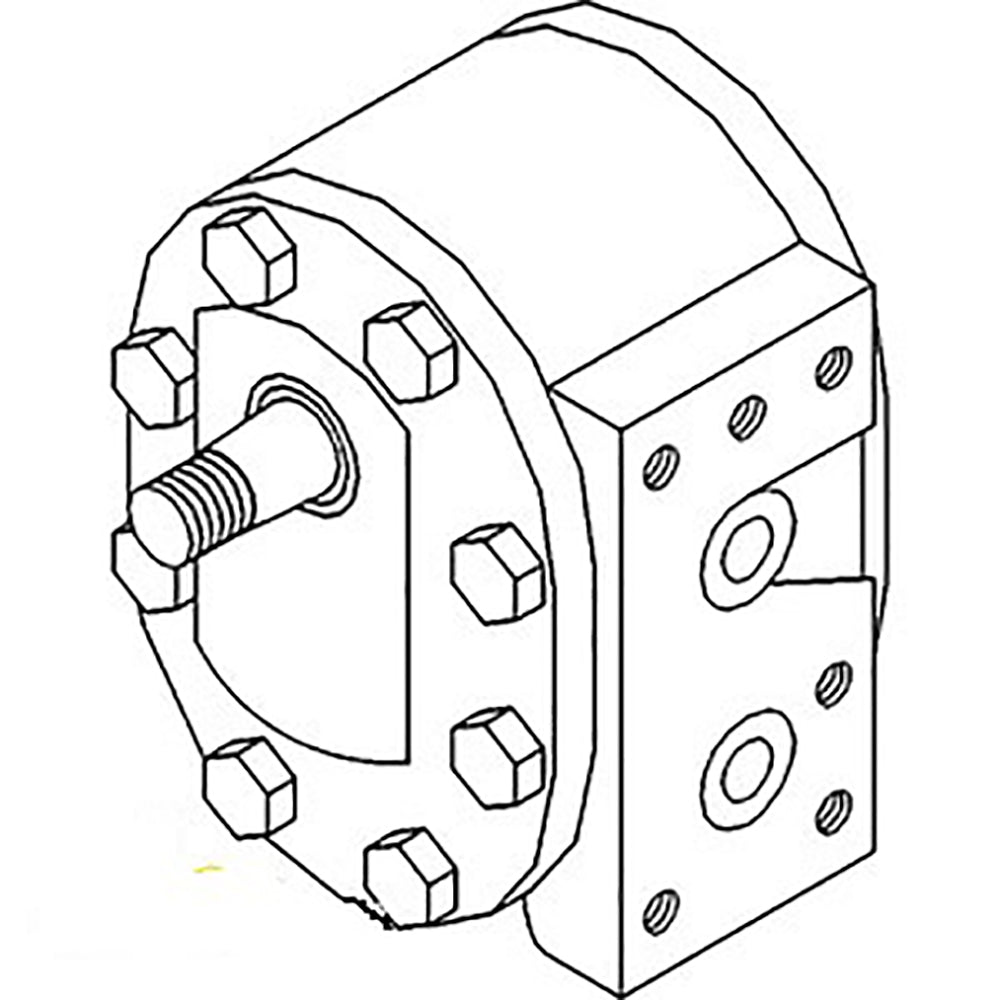 527397R93 Hydraulic Pump Fits International 706 806 1066 1086 1566