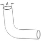 527775M1 New Bottom Radiator Hose Fits Massey Ferguson MF Tractor 1155 2.312" ID