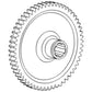 528677R1 New IPO Drive Gear Fits Case-IH Tractor Models 756 766 826 856 +