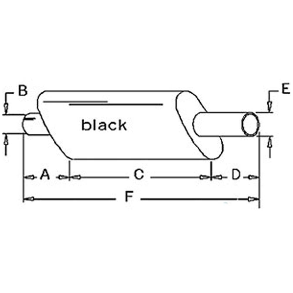 Muffler Fits International 766 Hydro 86 Hydro 70 806 826 706 686 856 666