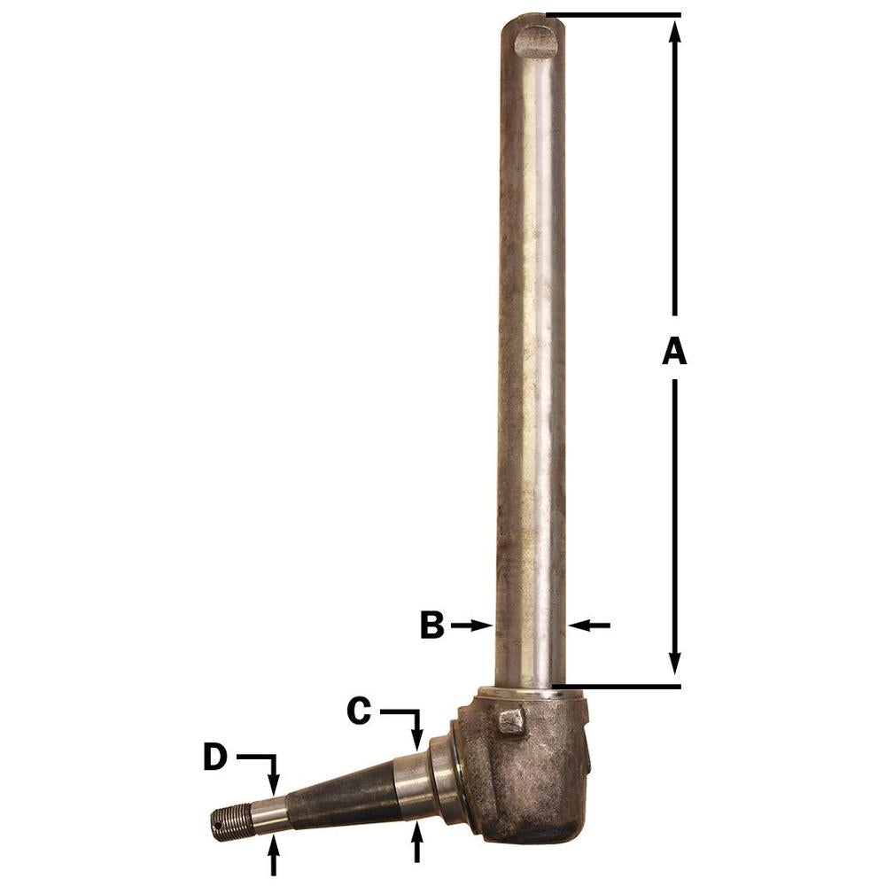 532480M92 Tractor Spindle RH / LH Fits Massey Ferguson 1085 255 265 275