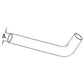 532676R1 New Lower Radiator Hose Fits Case-IH Tractor Model 766 2" ID