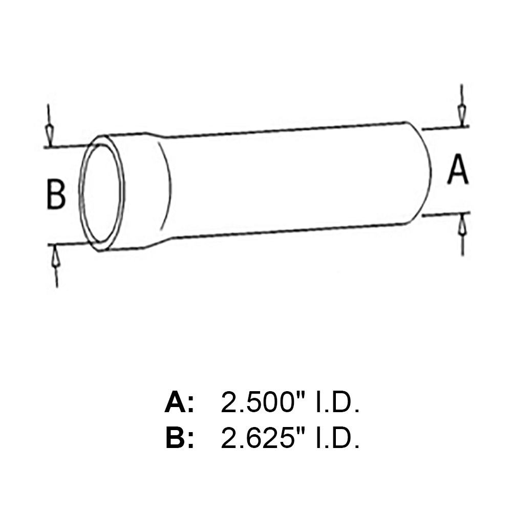 Bottom Radiator Hose Fits Case/International Harvester Replaces 532678R1