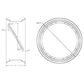 Power Adjust Rim Fits 135 150 165 230 235 245 285 TE20 TEA20 TO20 TO30 TO35
