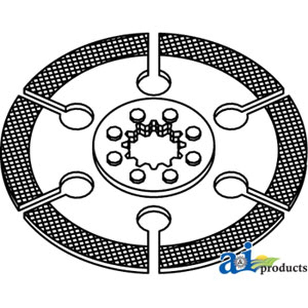 536922M91 Brake Disc 14" Fits Massey Ferguson Tractor 1105 1135 1155 rear axle