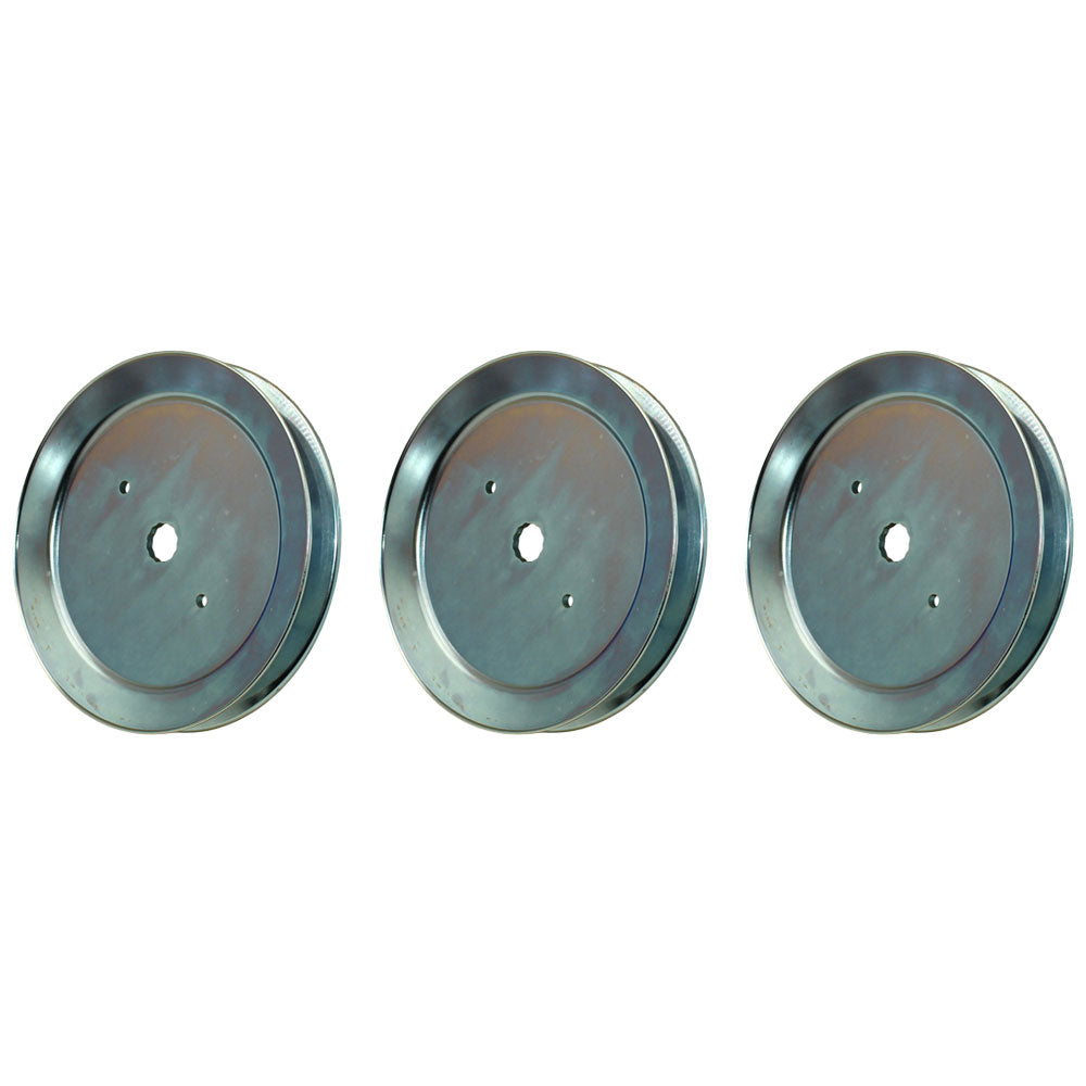 Qty 3: Spindle Pulleys Fits Dixon Replaces 539113300