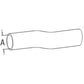 One New Aftermarket Radiator Hose 539808M2 Fits Massey Ferguson 230 245