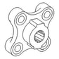 Hydraulic Pump Hub Fits Ford/New Holland Replaces 54C2055