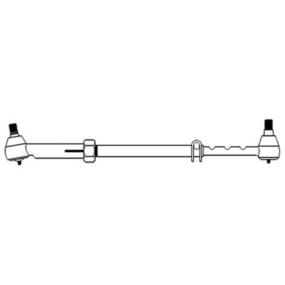 Left Hand Tie Rod Assembly Fits Massey Ferguson Replaces 553325