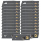 Set/25 RH Mower Blades-Bolts-Nuts Fits Kuhn FC301 FC303 FC352 FC353 Disc Mowers