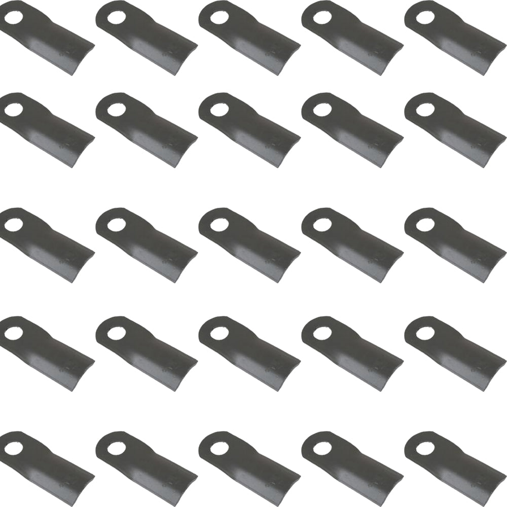 Qty 25: Disc Mower Blade Fits Taarup Replaces 56110300