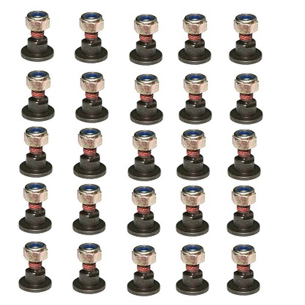 Qty 25: Disc Mower Blade Bolt & Nut Fits Kuhn Replaces 56115800