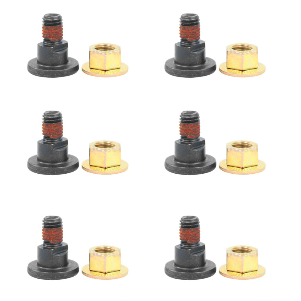 Qty 6: Disc Mower Blade Bolt & Nut Fits Kuhn Replaces 56115800