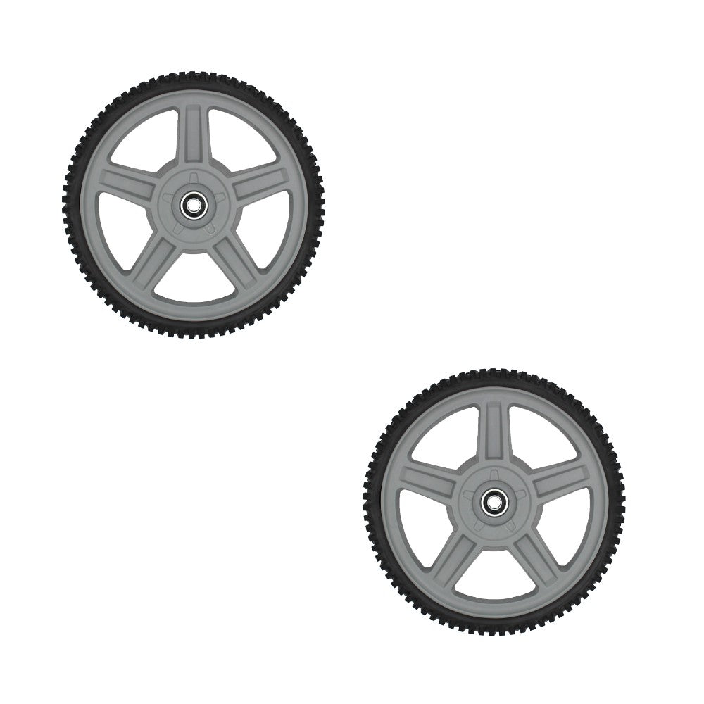 Qty 2: Plastic Mower Wheels Fits Red Max Replaces 581010302