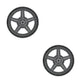 Qty 2: Plastic Mower Wheels Fits Jonsered Replaces 581010302