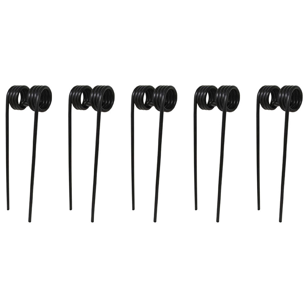 5 of Hay Rake Tedder Tooth 12.875" Tines x 2.75" Coil x 3.625" Tine Gap