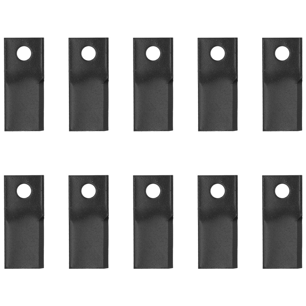 Qty 10: Left Hand Disc Mower Blade Fits Vicon Replaces 902.58.699