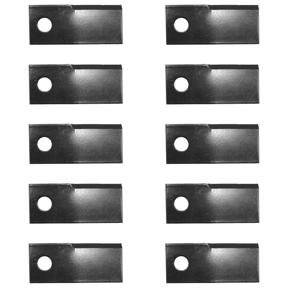 Qty 10: Left Hand Disc Mower Blade Fits BUSH HOG Replaces 526216BH