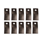 (10) Right Hand Disc Mower Blades Fits Bush Hog 526 527 528