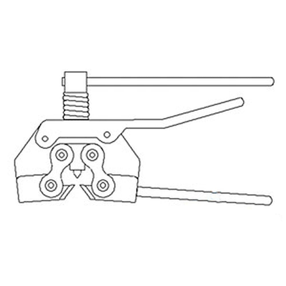 5A2 CD317 PE60100 New Universal Roller Chain Breaker for Chain 60-100