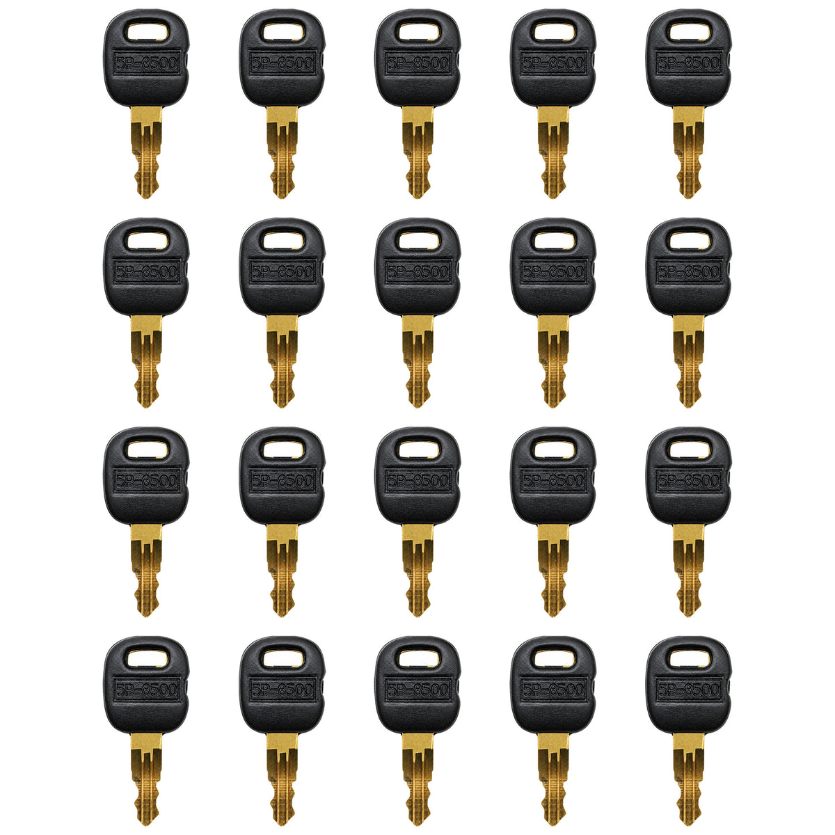 Qty. 20: Key(s) - Old Style Fits ASV Replaces 0310-072