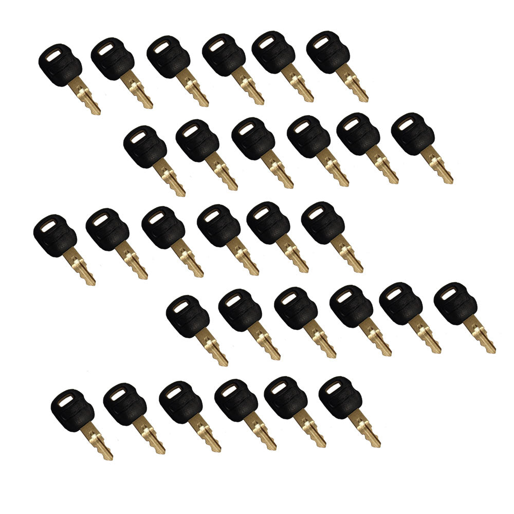 (30) Key Lot, Old Style Ignition Key fits 5P-8500 Fits Caterpillar Fits CAT 30 K