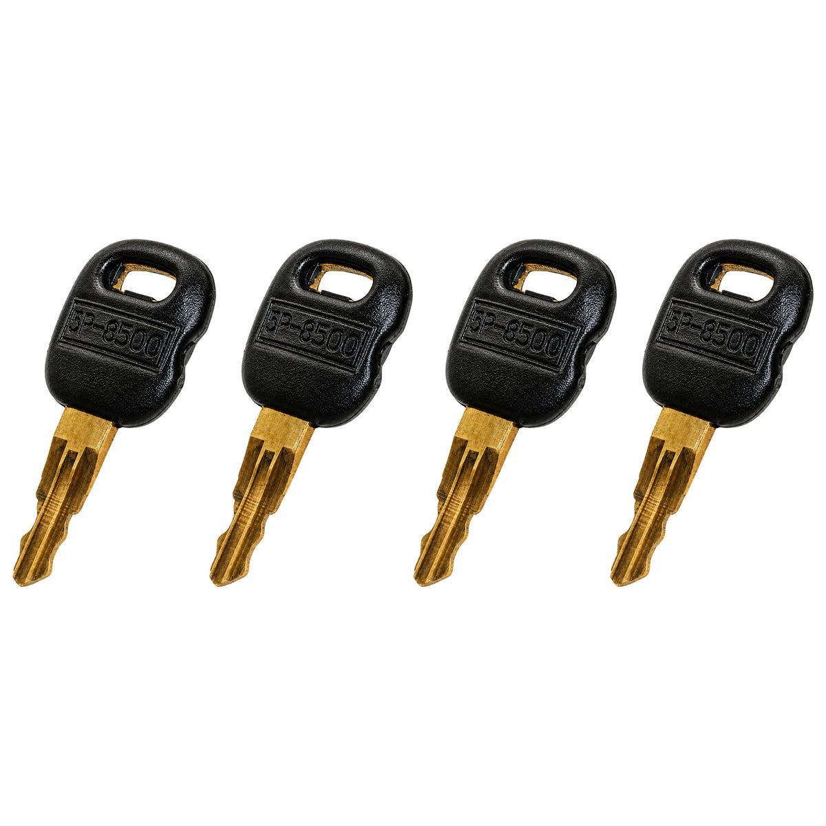 4Pcs Practical Newest Style Fits Caterpillar Equipment Ignition Key Fits CAT 5P8