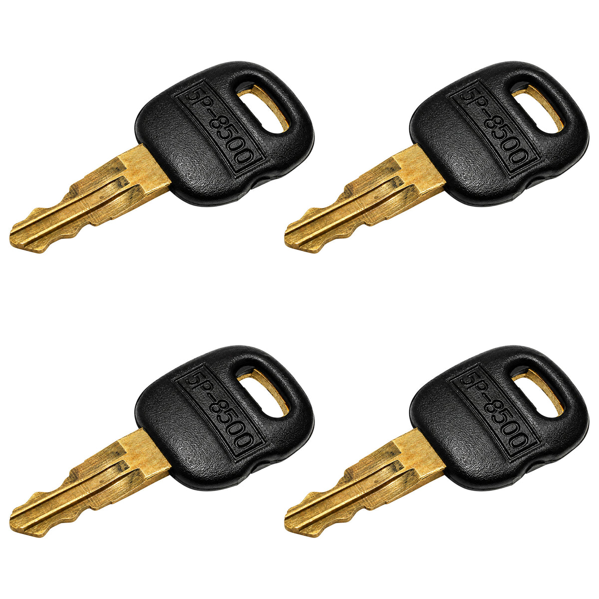 4Pcs Practical Newest Style Fits Caterpillar Equipment Ignition Key Fits CAT 5P8