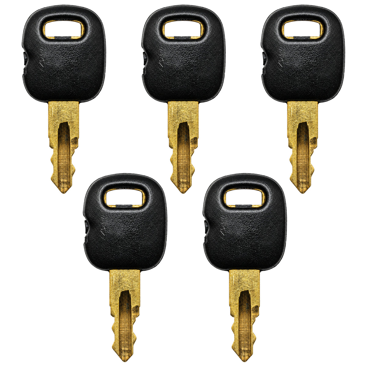 5P8500 Old Style Ignition Keys (5 Pack) Fits Caterpillar Fits CAT Heavy Equipmen
