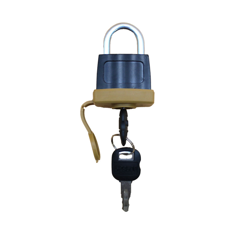 (10) HD Security Padlocks Weatherproof Fits Caterpillar Equipment Incl. 2 Keys