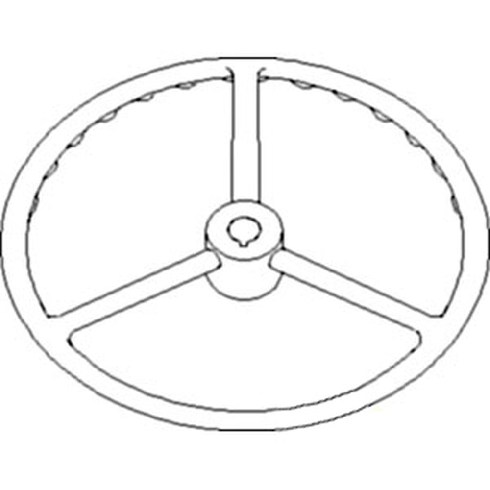 15" Steering Wheel Fits Case/International Harvester Replaces 46512DA